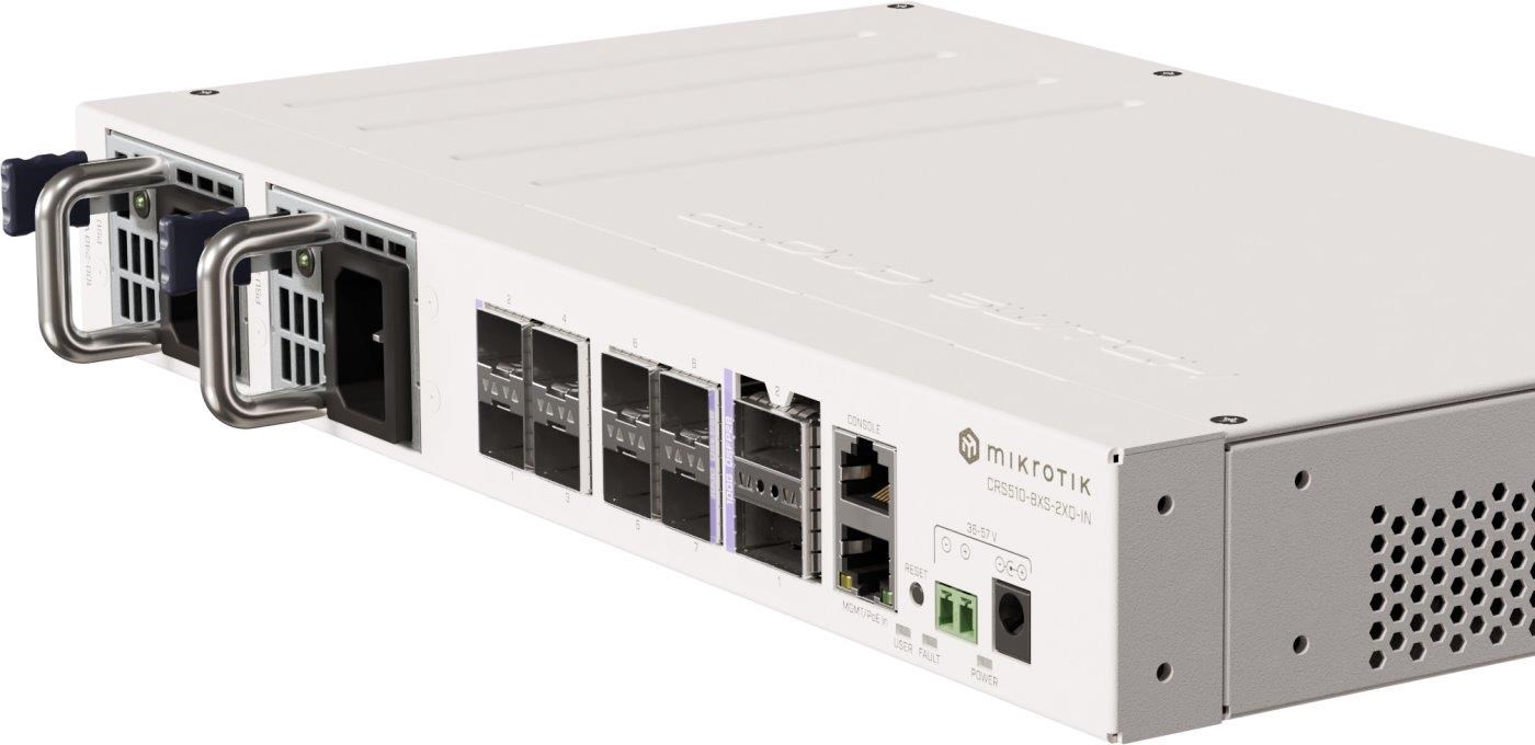 MikroTik Cloud Router Switch CRS510-8XS-2XQ-IN E-shop MEGABYTE,
