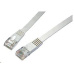 Solarix Patch kabel plochý CAT6 UTP LSOH 3m šedý non-snag-proof C6-111GY-3MB