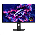 ASUS LCD 27" XG27ACDMS ROG Strix OLED, 2560x1440, 250nits, 280Hz, 0,03ms, HDR, Vesa, DP, HDMI, USB, Audio, Black