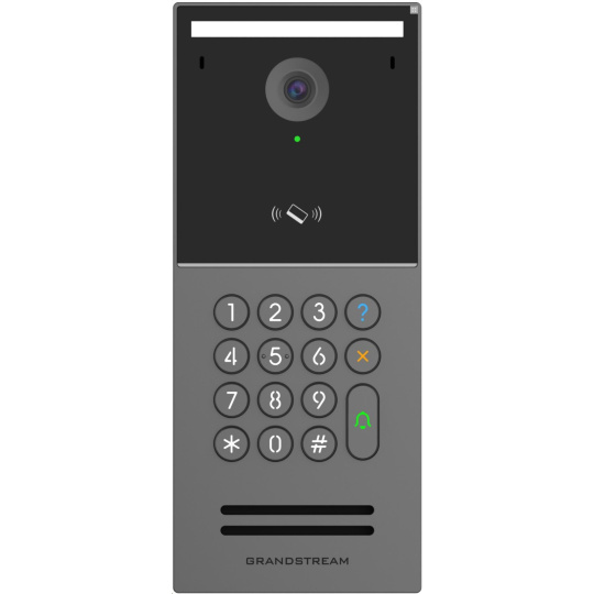 Grandstream GDS3725 dveřní video interkom, bluetooth, kamera 4Mpx, Poe, IP66, IK10, kov