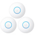 UBNT UniFi AP nanoHD, 3-PACK, bez PoE! [vnitřní AP, 2.4+5GHz (300Mbps+1733Mbps), MU-MIMO, 802.11a/b/g/n]