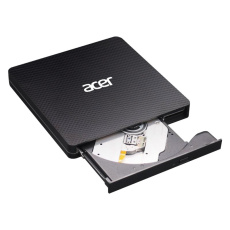 BAZAR - ACER Portable DVD Writer, USB 3.5 + Type-C 3.0, 140 x 142 x 17mm, burn speed CD-R: 24X CD-RW: 16X ,DVD-R,8X, DVD