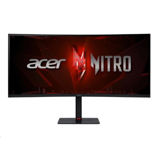 ACER LCD Nitro XV345CURX,34" Curved VA LED WQHD,240Hz,1ms,300nits,Audio,Repro,Vesa,HDMI,DP,Black ACER LCD Nitro XV345CURX,34" Curved VA LED WQHD,240Hz,1ms,300nits,Audio,Repro,Vesa,HDMI,DP,Black