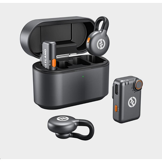 BAZAR - Hollyland LARK M2S Mini Combo Wireless Lavalier Microphone Mini Combo (Space Gray) - Poškozený obal (Komplet) BAZAR - Hollyland LARK M2S Mini Combo Wireless Lavalier Microphone Mini Combo (Space Gray) - Poškozený obal (Komplet)