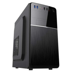 BAZAR - VeinX case Chant CH25M Micro Tower, bez zdroje, 2x USB3.0, 2x USB2.0, černá - Po opravě
