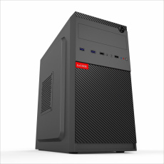 BAZAR - 1stCOOL skříň STEP 5, micro tower, AU, USB 3.0, bez zdroje, černá - Po opravě