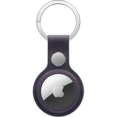 Apple AirTag FineWoven Key Ring - Midnight Purple