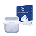 3mk ochranný kryt Silicone AirPods Case pro AirPods 3 gen., bílá