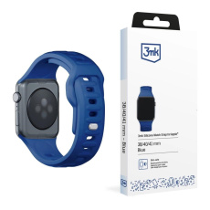 3mk Silicone Watch Strap pro Apple 38/40/41 mm Blue