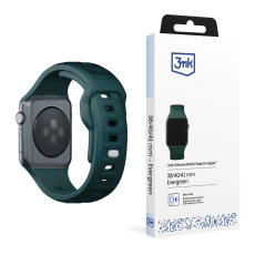 3mk Silicone Watch Strap pro Apple 38/40/41 mm Evergreen