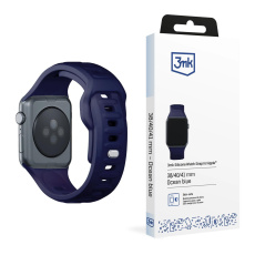 3mk Silicone Watch Strap pro Apple 38/40/41 mm Ocean Blue