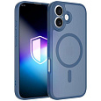 3mk ochranný kryt Misty MagCase Blue pro Apple iPhone 17