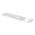 HP 650 Wireless Keyboard & Mouse- CZ/SK klávesnice a myš, bílá
