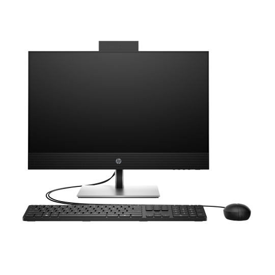 HP AIO ProOne 440G9 23.8NT i3-14100T, 1x8GB, 512GB M.2, Intel HD DP+HDMI IN, WiFi 6+BT, usb kl. myš, 120W,FDOS,3y onsite