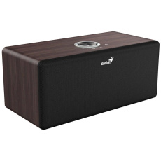 GENIUS Reproduktor SP-HF505BT, BT, 3.5mm jack, 20W, tmavé dřevo