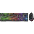 GENIUS set klávesnice + myš GX GAMING Scorpion KM-GX3, Drátový set USB, CZ+SK, černá