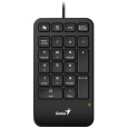 GENIUS Numerická klávesnice NumPad 125, Drátová USB-C, černá