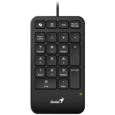 GENIUS Numerická klávesnice NumPad 125, Drátová USB-C, černá