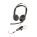 BAZAR - Poly Blackwire 5220 náhlavní souprava, 3.5 mm jack + USB-C/A adaptér, stereo - Rozbaleno (Komplet)
