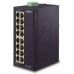 Planet ISW-1600T, switch, 16x 10/100Base-TX, ESD, DIN, IP30, -40~75°C