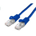 C-TECH kabel patchcord Cat6, UTP, modrý, 0,25m