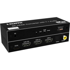 PremiumCord Audio Extractor HDR, 8K@60Hz,výstupy: stereo jack, SPDIF, RCA, HDMI