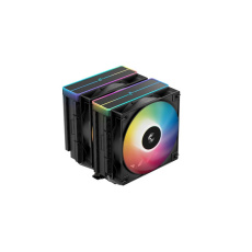 DEEPCOOL CPU Chladič AG620 BK ARGB V2, 2x120mm, LGA1851, AM5, černá