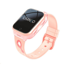 BAZAR - CARNEO dětské GPS hodinky GuardKid+ 4G Platinum pink - Poškozený obal (Komplet)