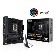 BAZAR - ASUS MB Sc LGA1700 TUF GAMING B760M-PLUS WIFI D4, Intel B760, 4xDDR4, 1xDP, 1xHDMI, WI-FI, mATX (Bez příšlušenst