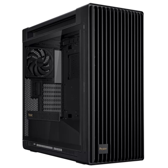 BAZAR - ASUS case PROART PA602 TG ARGB BLACK, Mid Tower, průhledná bočnice, černá - Po opravě (Komplet)