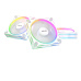 ASUS Ventilátor PRIME MR120 ARGB Reverse, 3x120mm, bílá