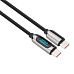 Solight USB-C kabel s displejem, USB-C konektor - USB-C konektor, 100W, 1m