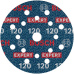 Bosch brusný kotouč EXPERT O780 s fólií, 125 mm, G120
