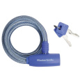 Master Lock Spirálový zámek na kolo  8212EURDPRO - 1,8m - modrý