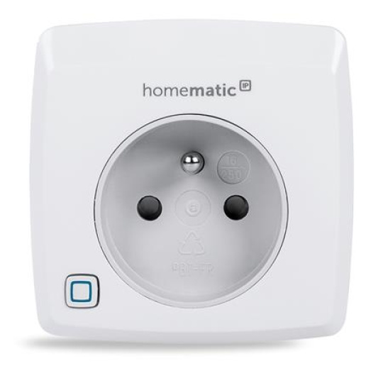 Homematic IP  Spínaná zásuvka s měřením spotřeby - HmIP-PSM-PE