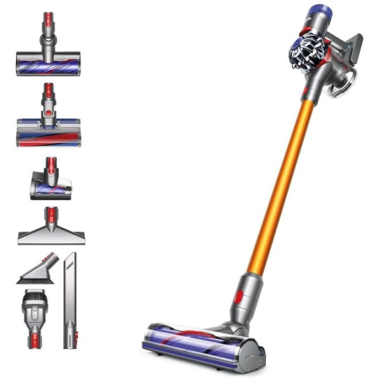 BAZAR - Dyson V8 Absolute 2023 tyčový vysavač, akumulátorový, bezsáčkový, filtr, na všechny druhy podlah - opraveno