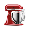 KitchenAid Artisan 5KSM185PSEER Kuchyňský robot - 10 rychlostí, planetární systém, celokovová konstrukce, král. červená