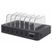 MANHATTAN USB nabíjecí stanice, 6-Port USB Charging Station, USB-A, černá