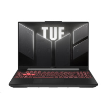 ASUS NTB TUF Gaming A16 (FA607NU-RL061), R5-7535HS, 16" 1920x1200, 16GB, 512GB SSD, Radeon+RTX 4050, No OS, Mecha Gray
