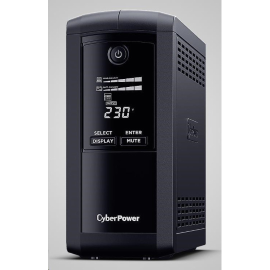 CyberPower Value PRO SERIE GreenPower UPS 1000VA/550W, SCHUKO zásuvky - Poškozený obal - BAZAR