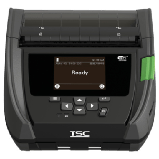 TSC Alpha 40L, USB, BT (iOS, 5.0), NFC, 8 dots/mm (203 dpi), RTC, display, RFID, OPOS