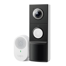 BAZAR - TP-Link Tapo D235 Chytrý video zvonek (5MP, 2K, WiFi, IR 10m, microSD) - rozbaleno