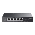 BAZAR - TP-Link switch TL-SG1005P-PD (5xGbE,4xPoE+,1xPoE-in,PoE++,90W, fanless) - rozbaleno