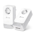 BAZAR - TP-Link PG2400P KIT průchozí powerline set (G.hn2400,2xGbE) - Rozbaleno (Komplet)