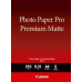 Canon fotopapír PREMIUM MATTE PM-101,  A4, 20ks, 210g/m