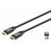 Manhattan kabel HDMI s Ethernetem, HDMI Male na Male, 2m, černá