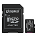 Kingston MicroSDXC karta 256GB Canvas Select Plus, U1, V10, A1, SD Adaptér
