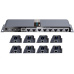 PremiumCord HDMI 1-8 splitter+extender po CAT6/6a/7, FULL HD, 3D