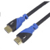 PREMIUMCORD Kabel HDMI - Ultra HDTV, 3m (Color, zlacené konektory)