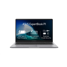 ASUS NTB ExpertBook P1 (P1503CVA-S71109X), i5-13420H, 15.6" 1920x1080, 16GB, 512GB SSD, UHD, W11 Pro, Misty Grey